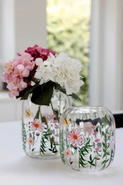 CASA Living Kunstig Blomst - Hortensiagren H 35 cm - Kunststof - Pink