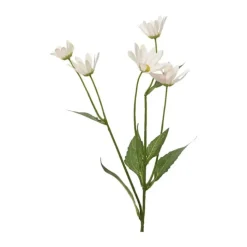 CASA Living Kunstig Blomst - Marguerit H 57 cm - Polyester - Hvid