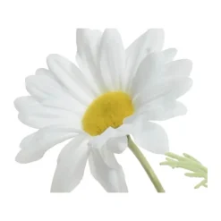 CASA Living Kunstig Blomst - Marguerit H 78 cm - Polyester - Hvid