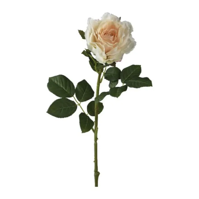 CASA Living Kunstig Blomst - Rose H 71 cm - Polyester - Fersken