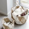 CASA Living Kurv Ø 20 x H 20 cm - Papirgarn - Natur