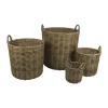 CASA Living Kurv Ø 50 x H 56 cm - Polyrattan - Natur