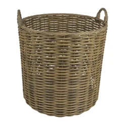 CASA Living Kurv Ø 50 x H 56 cm - Polyrattan - Natur