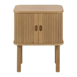 CASA Living Langley Natbord H 60 x B 45 x L 30 cm - Egetræ - Natur