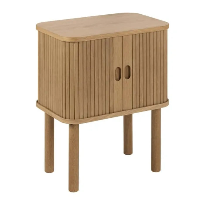 CASA Living Langley Natbord H 60 x B 45 x L 30 cm - Egetræ - Natur