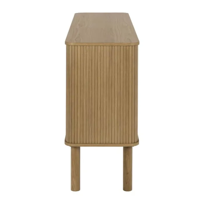 CASA Living Langley Skænk H 80 x B 160 x B 40 cm - Egetræ - Natur