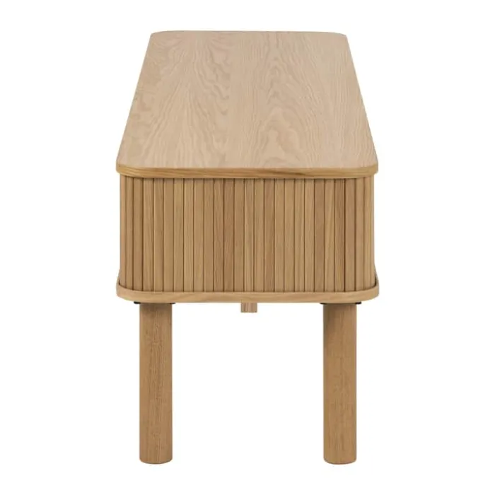 CASA Living Langley TV bord H 45 x B 40 x L 140 cm - Egetræ - Natur