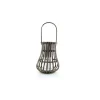 CASA Living Lanterne Ø 35 x H 45 cm - Rattan/træ - Brun