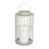 CASA Living LED Lanterne Ø 15 x H 26 cm - Metal/plast - Grøn