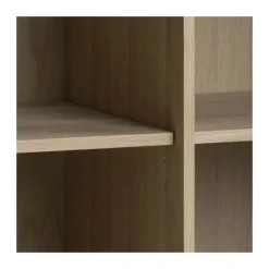 CASA Living Linley Skab H 150 x B 40 x L 90,8 cm - Egetræsfinér - Natur