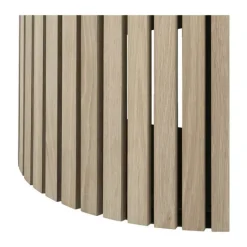 CASA Living Linley Spisebord Ø 120 x H 75 cm - Egetræsfinér - Natur