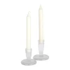 CASA Living Lysestage H 9,5 cm - Glas - Klar