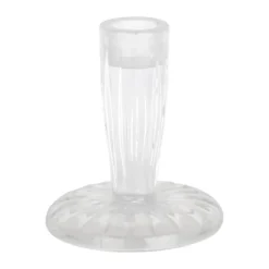 CASA Living Lysestage H 9,5 cm - Glas - Klar