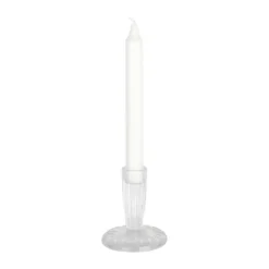 CASA Living Lysestage H 9,5 cm - Glas - Klar