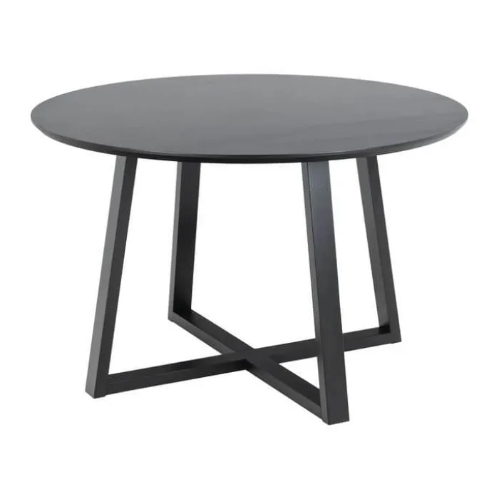 CASA Living Malika Spisebord Ø 120 x H 75 cm - Finer - Sort