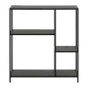 CASA Living Newcastle Reol H 86 x B 79,5 x D 30 cm - Metal - Sort