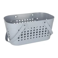 CASA Living Opbevaringskurv B 42 x L 26,5 cm - Plastik - Lyseblå