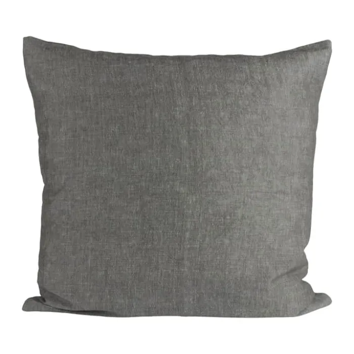 CASA Living Pude B 50 x L 50 cm - Hør/bomuld - Climbing ivy