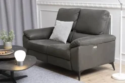 CASA Living Rana 2-Personers Lænestol H 103 x B 99 x L 158 cm - Stof/stol - Grå