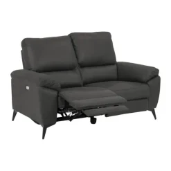 CASA Living Rana 2-Personers Lænestol H 103 x B 99 x L 158 cm - Stof/stol - Grå