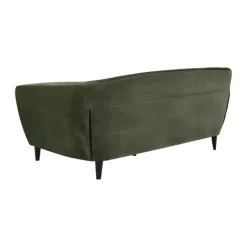 CASA Living Ria Sofa H 78 x B 191 x D 84 cm - Velour - Grøn