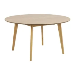CASA Living Roxby Spisebord Ø 140 x H 76 cm - Gummitræ - Natur