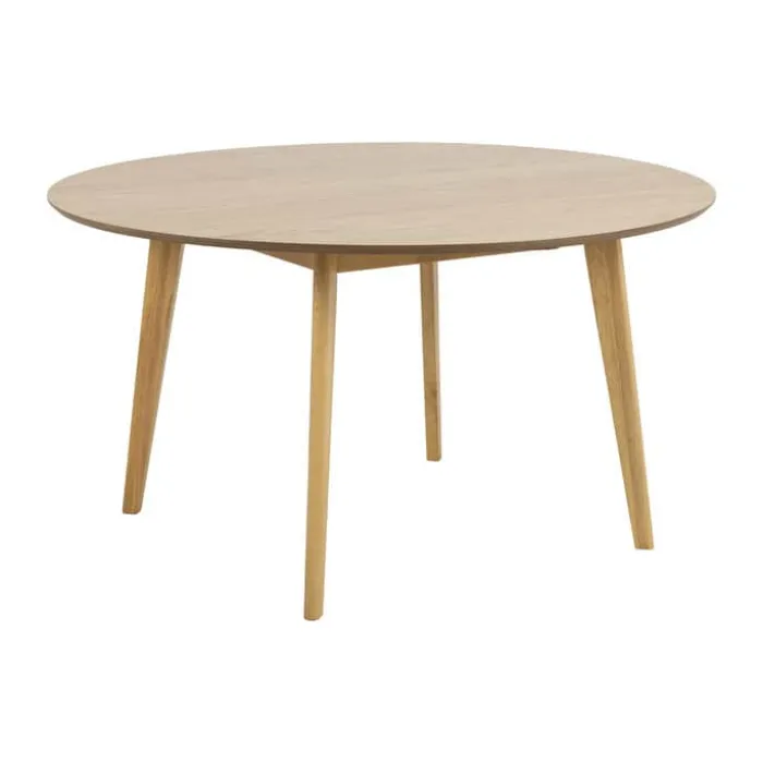 CASA Living Roxby Spisebord Ø 140 x H 76 cm - Gummitræ - Natur