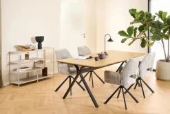 CASA Living Seaford Reol H 78 x B 114 x L 35 cm - Stål/melamin