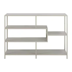 CASA Living Seaford Reol H 78 x B 114 x L 35 cm - Stål/melamin