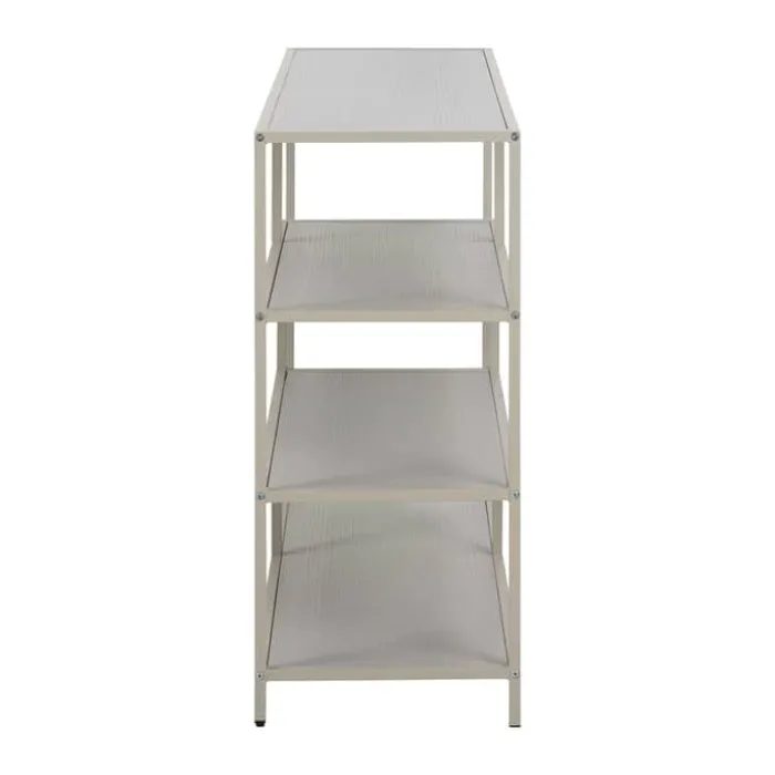 CASA Living Seaford Reol H 78 x B 114 x L 35 cm - Stål/melamin