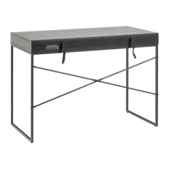 CASA Living Seaford Skrivebord H 75 x B 110 x D 45 cm - Metal - Sort ask/sort