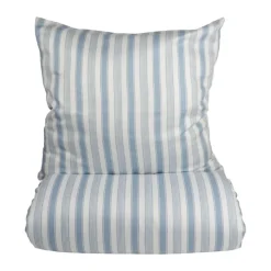 CASA Living Sengetøj B 140 x L 220 cm - Bomuld - Blå