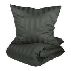 CASA Living Sengetøj B 140 x L 220 cm - Økologisk bomuld - Grøn