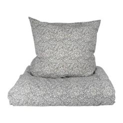 CASA Living Sengetøj B 140 x L 200 cm - Renforce bomuld - Blomst