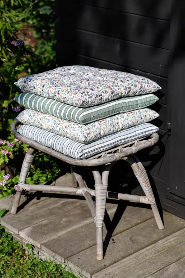 CASA Living Siddehynde B 40 x L 40 cm - Bomuld - Multifarvet