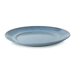CASA Living Sofia Frokosttallerken Ø 22 cm - Stentøj - Blå reaktionsglasur