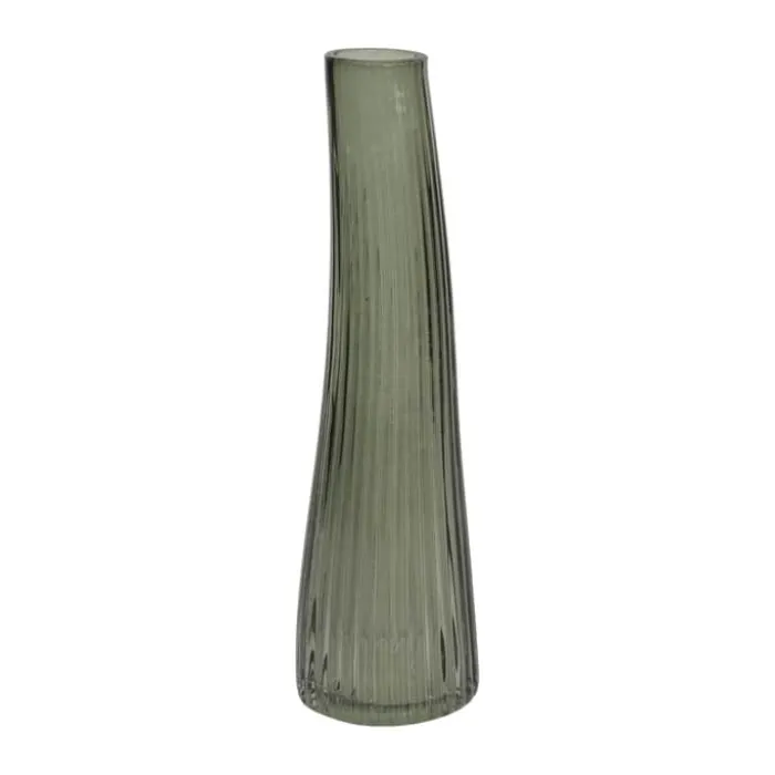 CASA Living Solitær Vase H 22 cm - Glas - Grøn