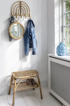 CASA Living Spejl Ø 38 cm - Rattan