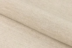 CASA Living Talgarth Lænestol m. Skammel H 105 x B 76 x L 86 cm - Stof/stål - Creme