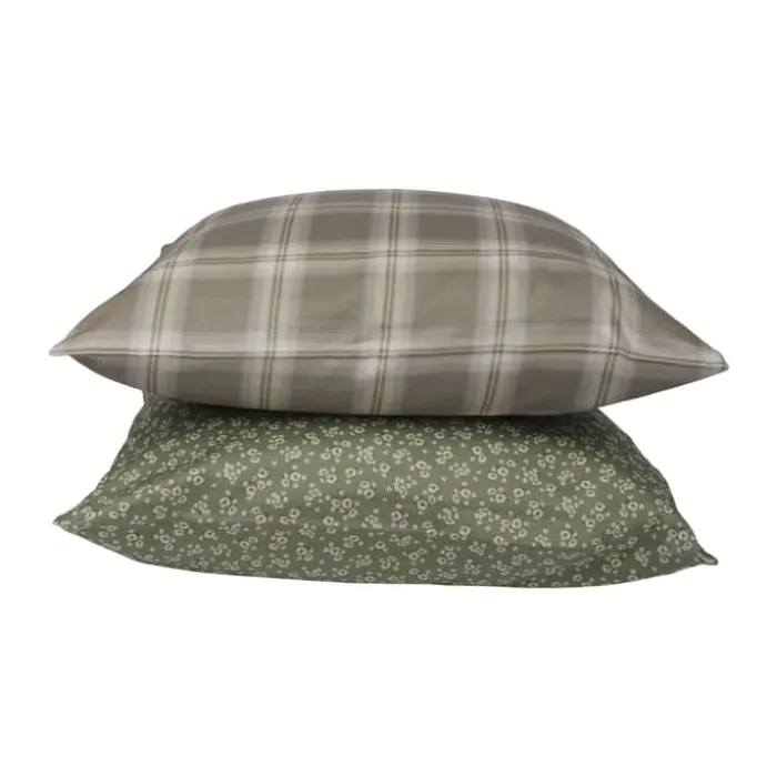 CASA Living Tern Sengetøj B 140 x L 200 cm - Bomuld - Jord