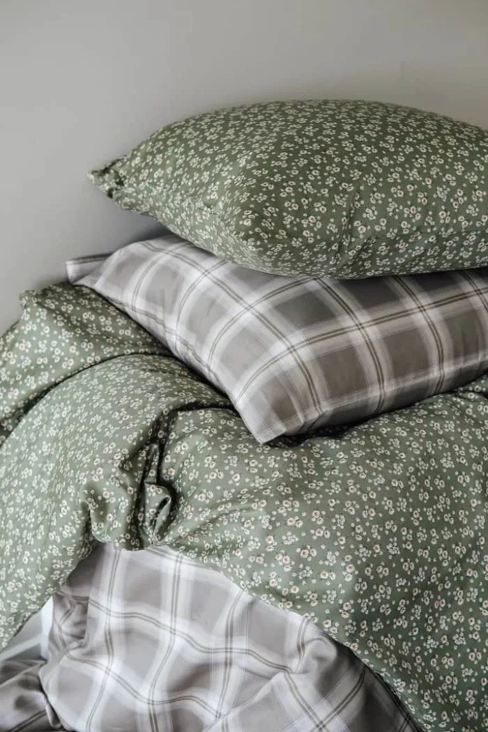 CASA Living Tern Sengetøj B 140 x L 200 cm - Bomuld - Jord