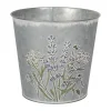 CASA Living Urtepotteskjuler H 16,5 cm - Zink - Multifarvet