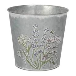 CASA Living Urtepotteskjuler H 16,5 cm - Zink - Multifarvet