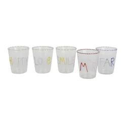 CASA Living Vandglas - Mor 40 cl - Borosilikatglas - Rød