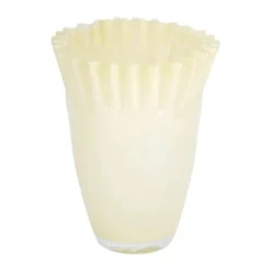 CASA Living Vase H 24,5 cm - Glas - Gul
