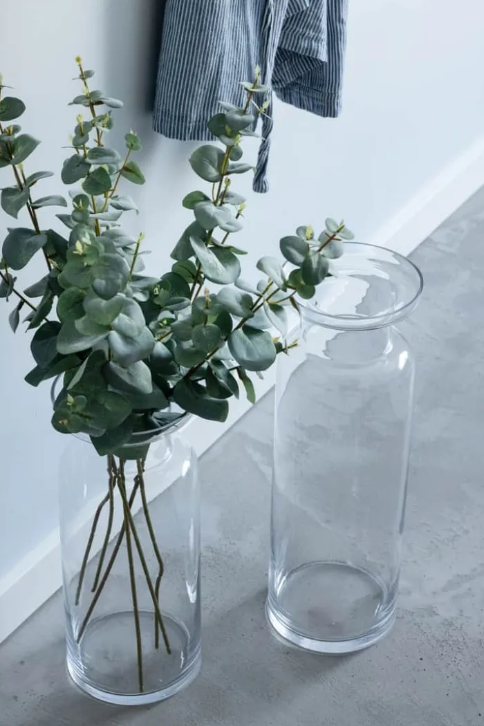 CASA Living Vase H 45 cm - Glas - Klar