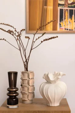 CASA Living Vase H 19,5 cm - Porcelæn - Hvid