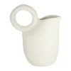 CASA Living Vase H 35,5 cm - Terracotta - Creme