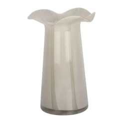 CASA Living Vase Ø 17,4 x H 24,4 cm - Glas - Beige