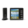 CASA Living Vejrstation H 10,5 x B 2 x L 11 cm - Plastik - Sort